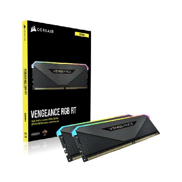 eksplodere Array flydende CORSAIR VENGEANCE RGB RT 16GB (2 x 8GB) DDR4 DRAM 3200MHz C16 Memory Kit -  EXTREME GAMING STORE